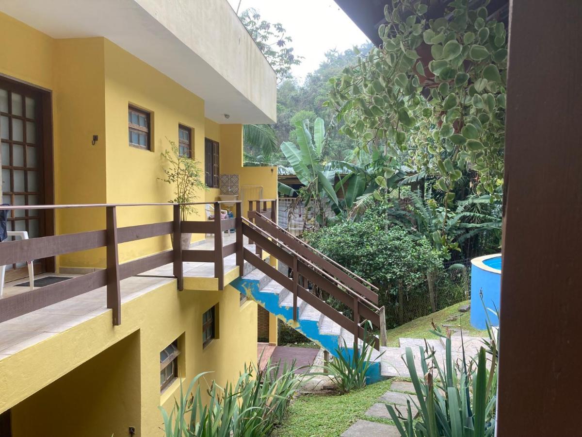 Suíte flores na Vermelha do Centro Ubatuba Exterior foto